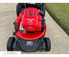 Craftsman self propelled rear drive high wheel Lawn Mower