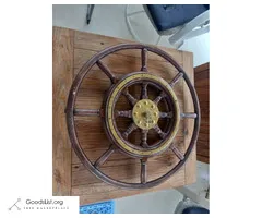 YACHT WHEEL VINTAGE RARE