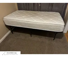 Twin Mattress and Frame